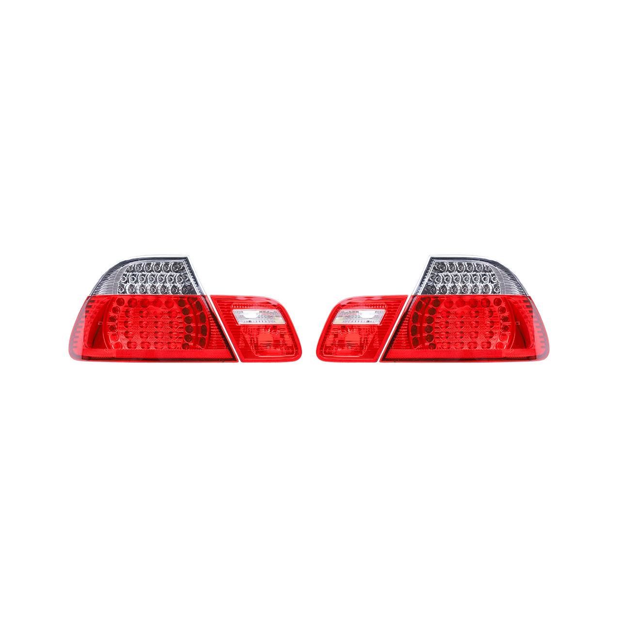 Bmw E46 Coupe Ledli Stop Takımı - Beyaz Sinyalli ( 1999-02 ) | Eagle Eyes