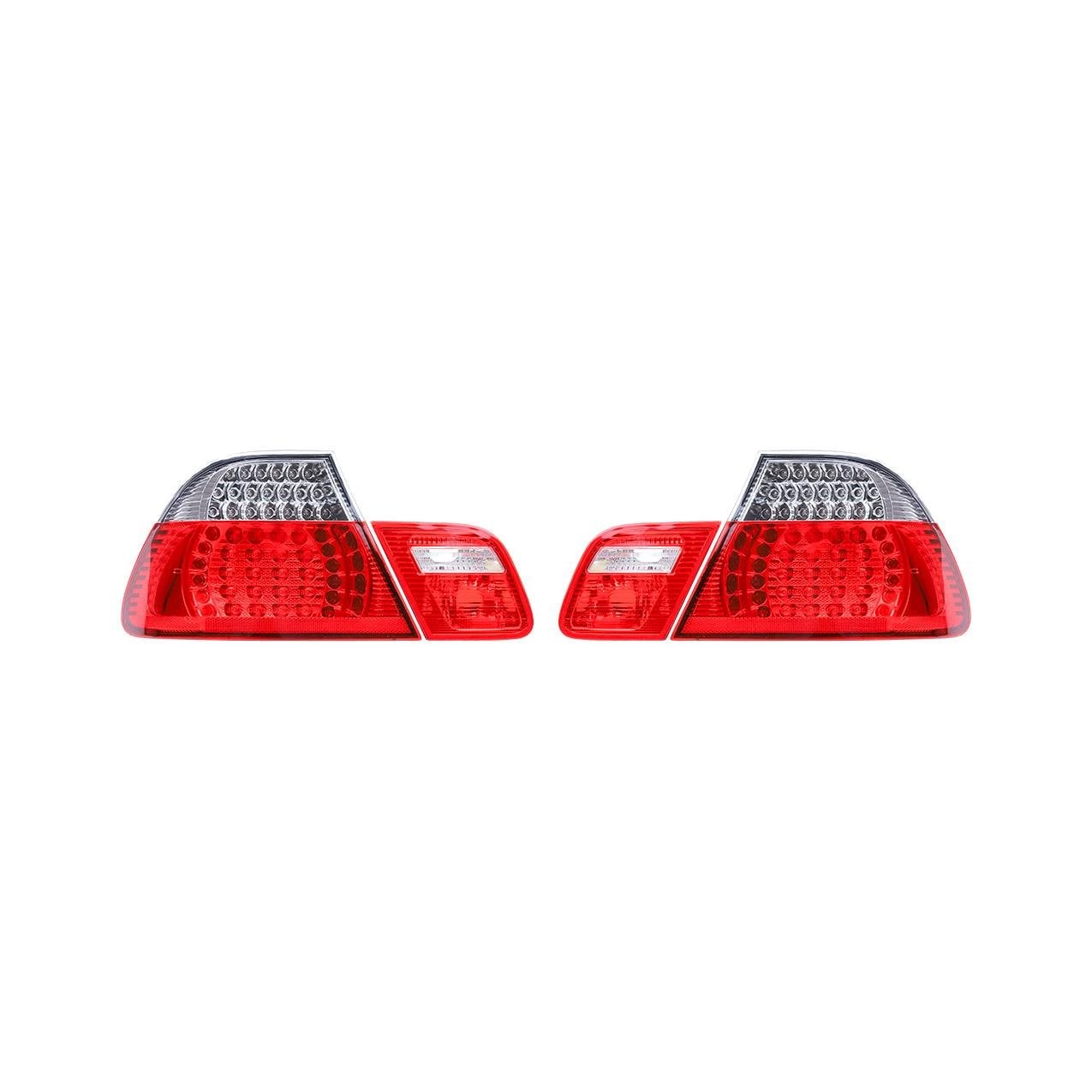 Bmw E46 Coupe Ledli Stop Takımı - Beyaz Sinyalli ( 1999-02 ) | Eagle Eyes