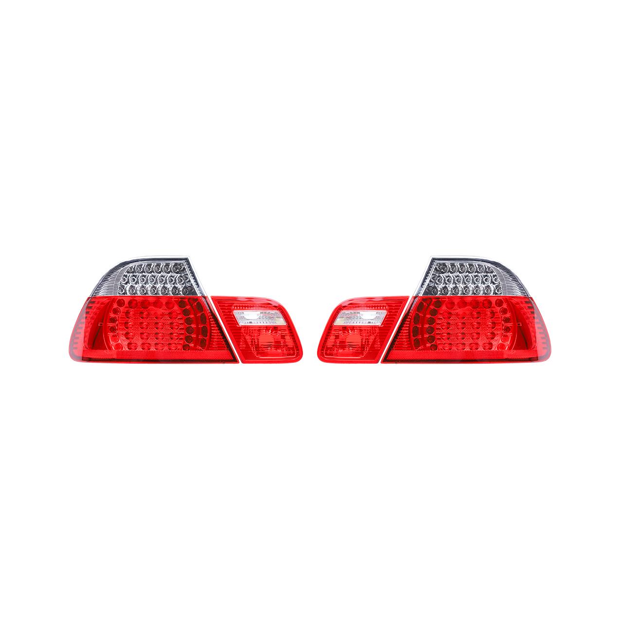 Bmw E46 Coupe Ledli Stop Takımı - Beyaz Sinyalli ( 1999-02 ) | Eagle Eyes