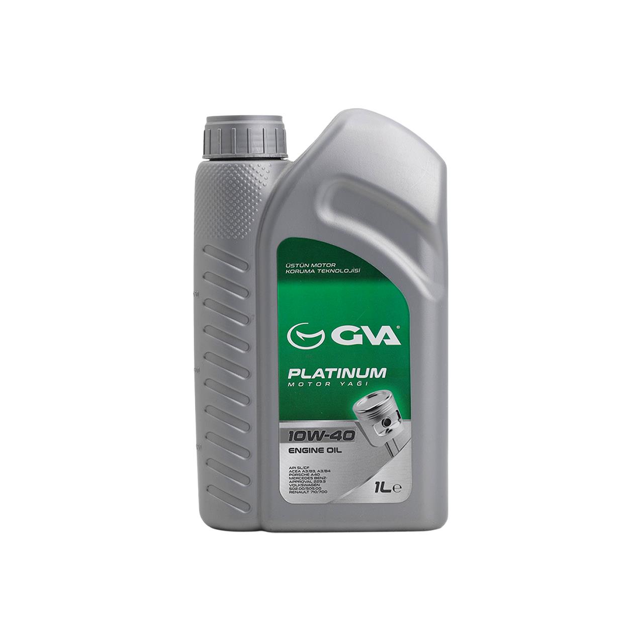 1 Litre Platinum 10w-40 Motor Yağı | Gva