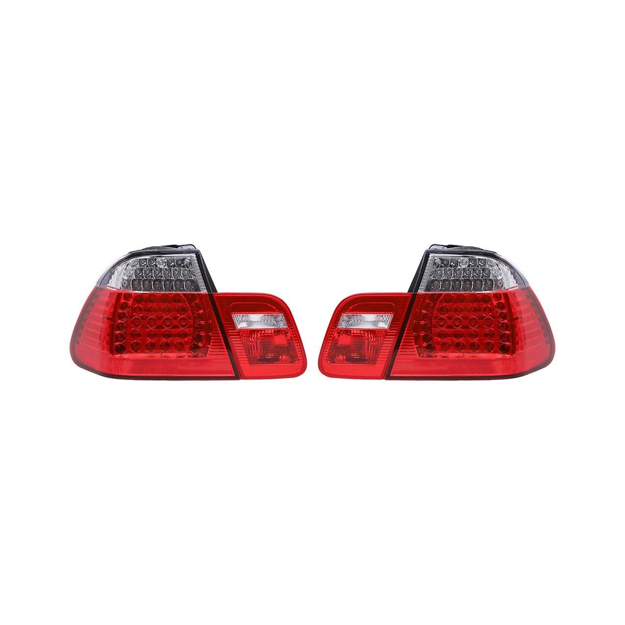Bmw E46 Sedan Ledli Stop Takımı - Beyaz Sinyalli ( 2002-05 ) | Eagle Eyes