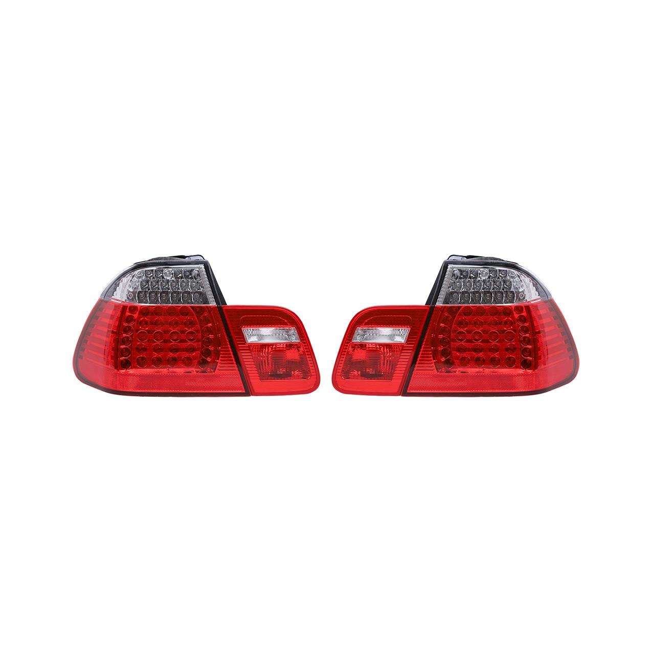 Bmw E46 Sedan Ledli Stop Takımı - Beyaz Sinyalli ( 2002-05 ) | Eagle Eyes