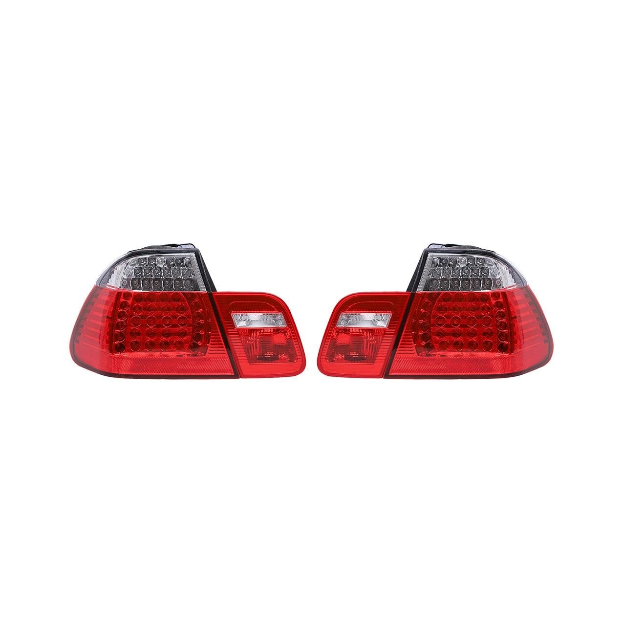 Bmw E46 Sedan Ledli Stop Takımı - Beyaz Sinyalli ( 2002-05 ) | Eagle Eyes