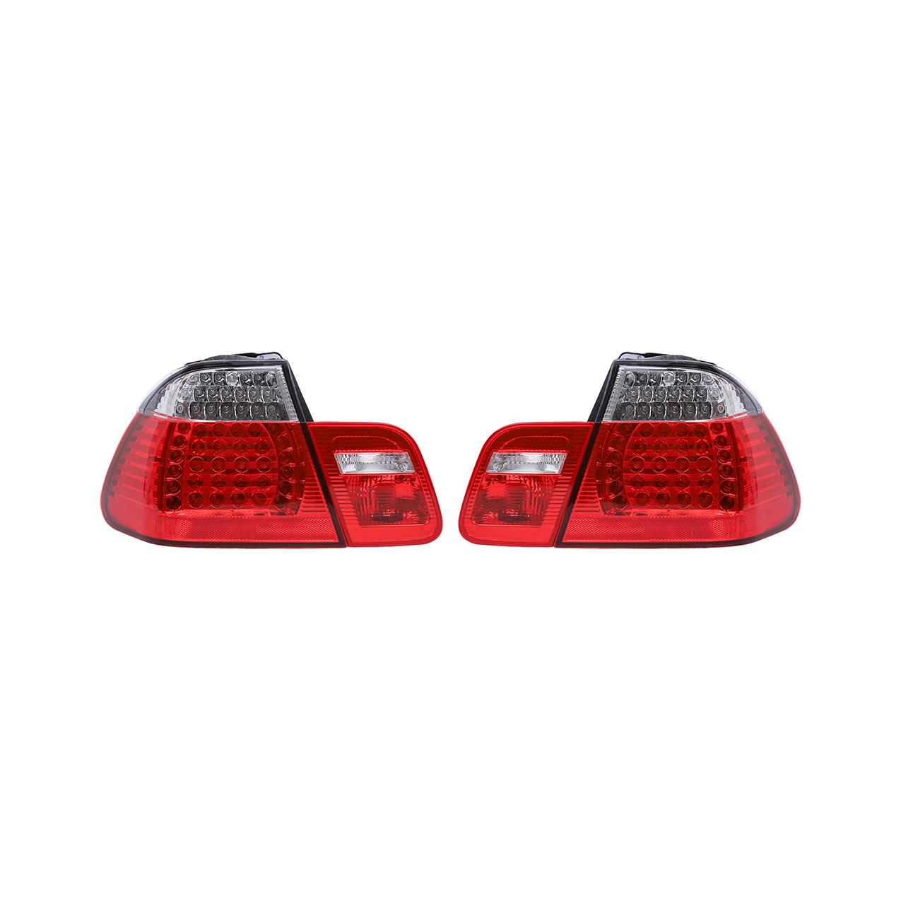 Bmw E46 Sedan Ledli Stop Takımı - Beyaz Sinyalli ( 2002-05 ) | Eagle Eyes