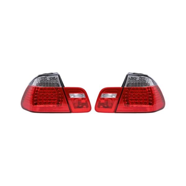 Bmw E46 Sedan Ledli Stop Takımı - Beyaz Sinyalli ( 2002-05 ) | Eagle Eyes
