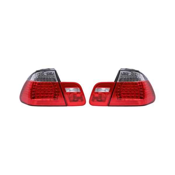 Bmw E46 Sedan Ledli Stop Takımı - Beyaz Sinyalli ( 2002-05 ) | Eagle Eyes