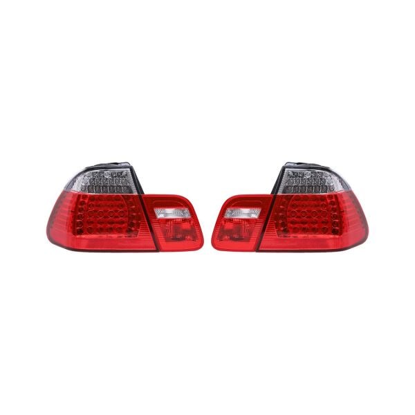 Bmw E46 Sedan Ledli Stop Takımı - Beyaz Sinyalli ( 2002-05 ) | Eagle Eyes
