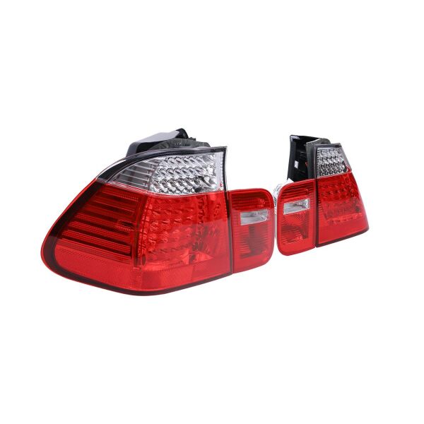 Bmw E46 Sedan Ledli Stop Takımı - Beyaz Sinyalli ( 2002-05 ) | Eagle Eyes