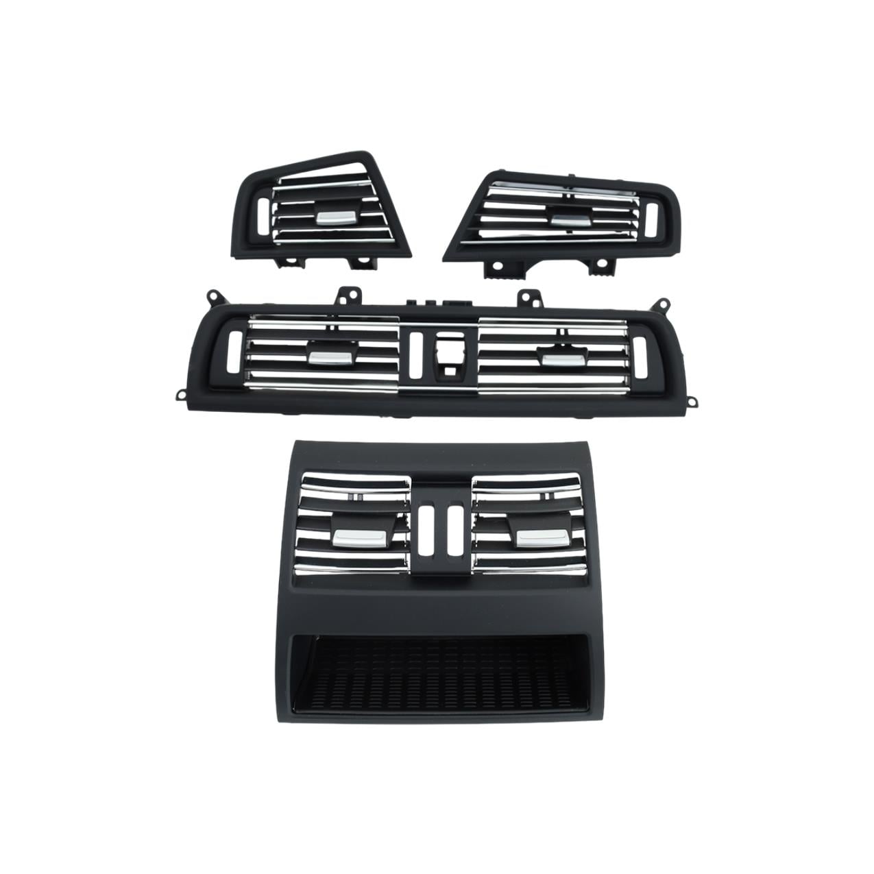 Bmw F10 Kalorifer Izgarası - Nikelajlı ( 4 Parça Set ) | Wender