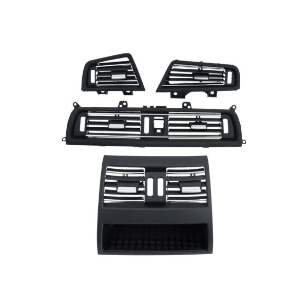 Bmw F10 Kalorifer Izgarası - Nikelajlı ( 4 Parça Set ) | Wender