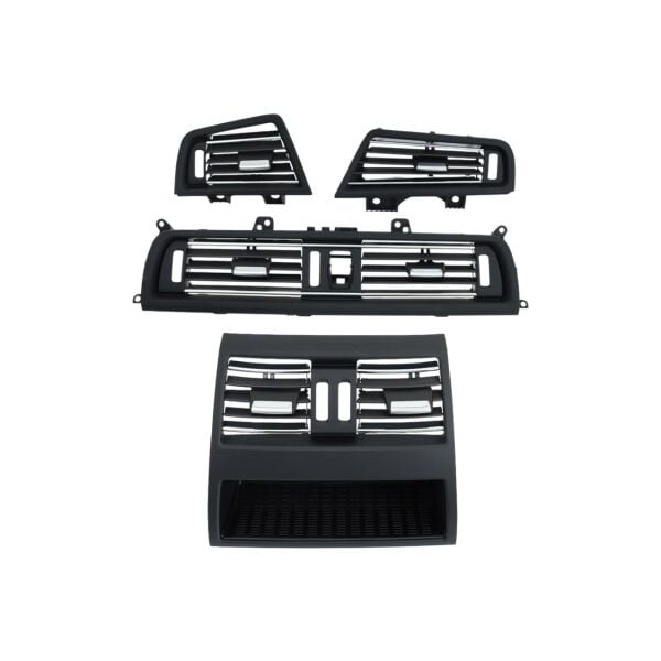 Bmw F10 Kalorifer Izgarası - Nikelajlı ( 4 Parça Set ) | Wender