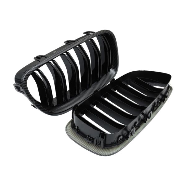 Bmw F10 Karbon Panjur Takımı - Çift Çıtalı (10-16) | Gva