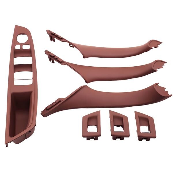 Bmw F10 Kapı Tutamak Seti - Kahve Kırmızı (Katlanır Aynalı Model) | Wender