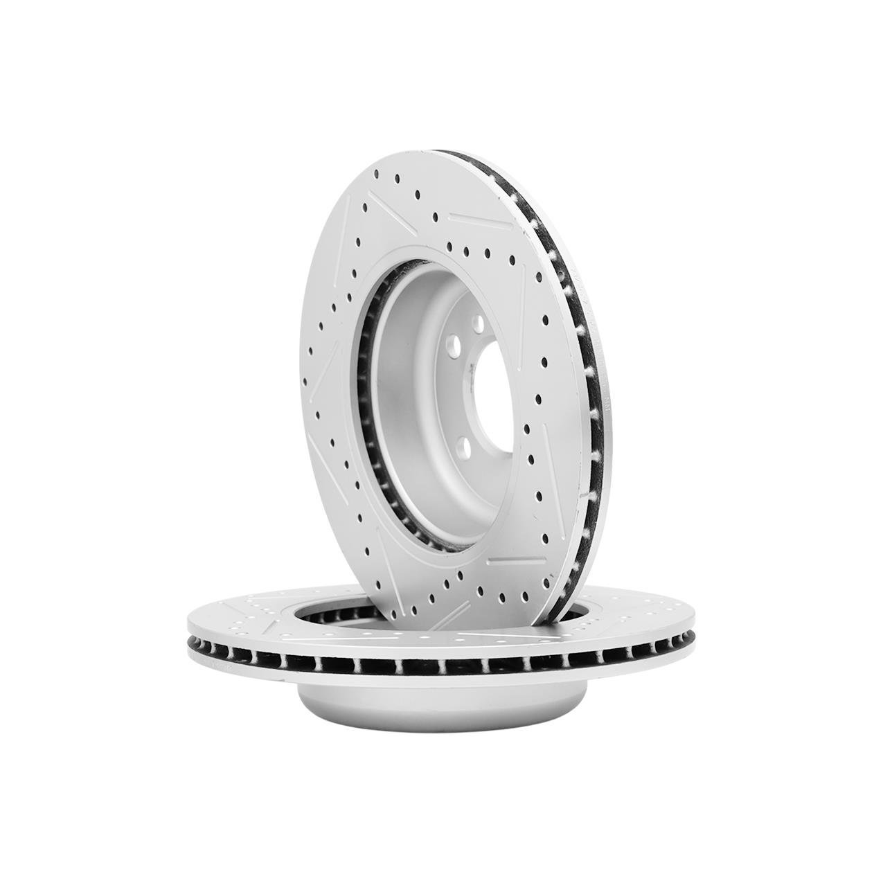 Bmw F10 Ön Spor Fren Disk Takımı ( Çizgili-Delikli ) | Braxis