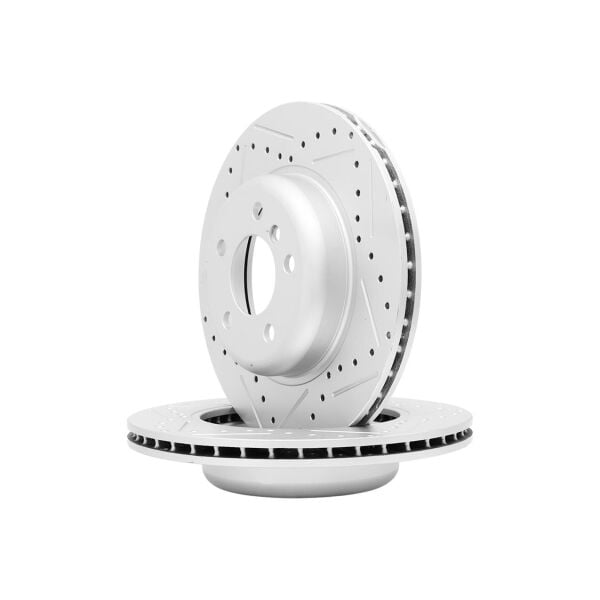 Bmw F10 Ön Spor Fren Disk Takımı ( Çizgili-Delikli ) | Braxis