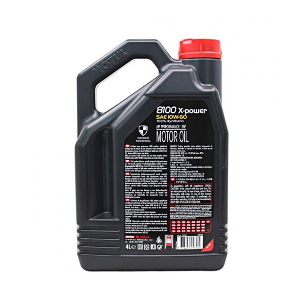 4 Litre 8100  X-Power 10w-60 Motor Yağı | Motul