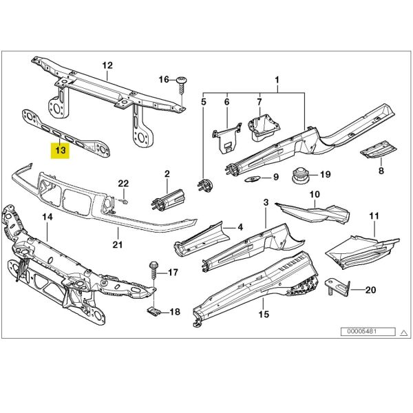 Bmw E36 Ön Alt Panel | Btap