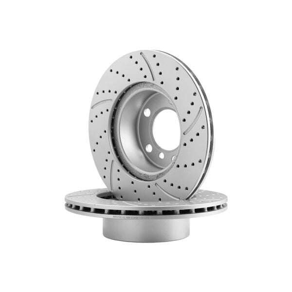 Bmw F20 F30 F32 Ön Fren Spor Disk Takımı - Delikli | Kraftvoll