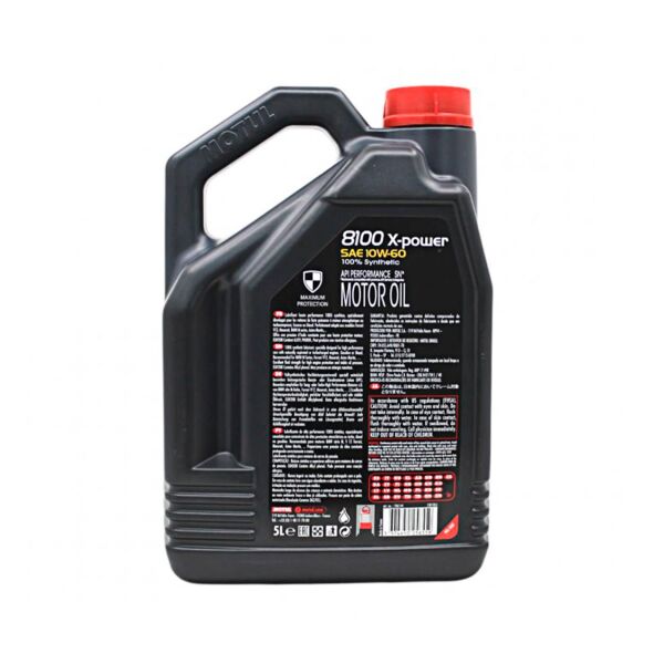 5 Litre 8100  X-Power 10w-60 Motor Yağı | Motul