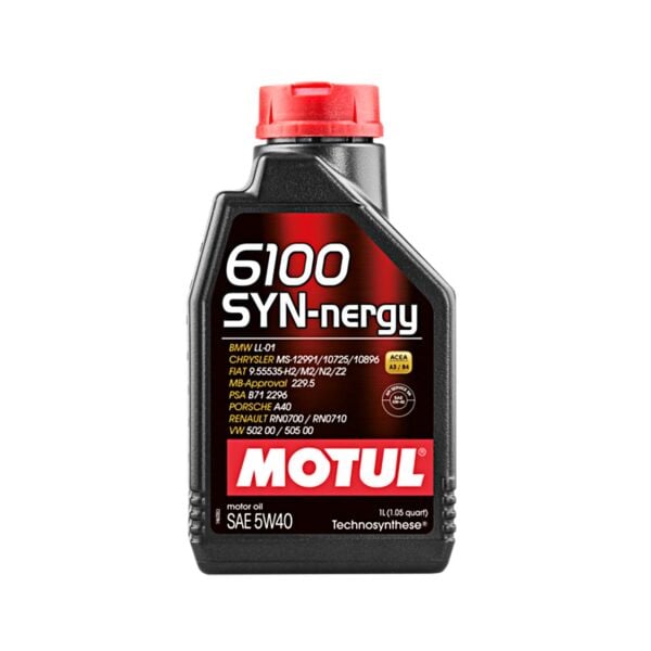 1 Litre 6100 SYN-NERGY 5w-40 Motor Yağı | Motul