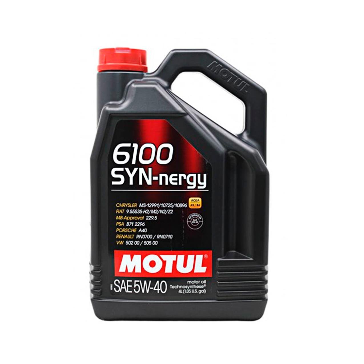 4 Litre 6100 SYN-NERGY 5w-40 Motor Yağı | Motul