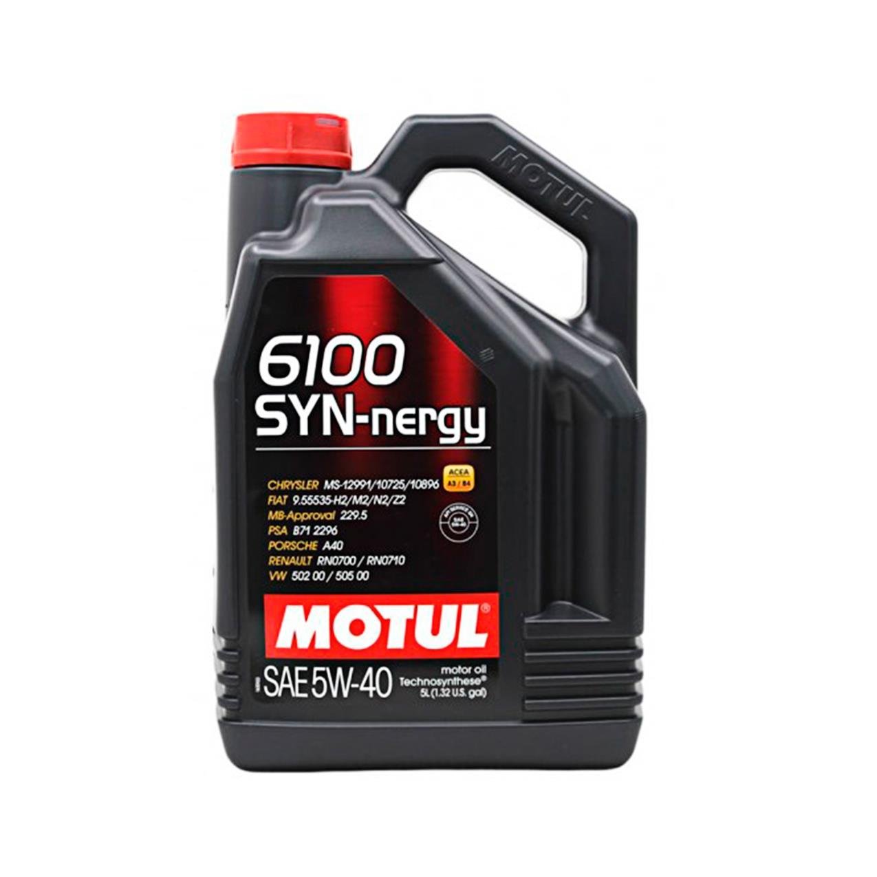 5 Litre 6100 SYN-NERGY 5w-40 Motor Yağı | Motul