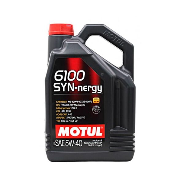 5 Litre 6100 SYN-NERGY 5w-40 Motor Yağı | Motul