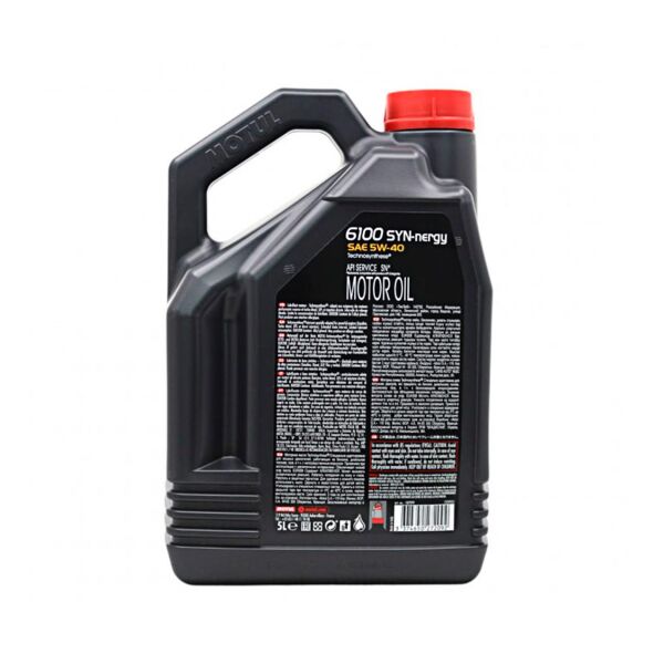 5 Litre 6100 SYN-NERGY 5w-40 Motor Yağı | Motul