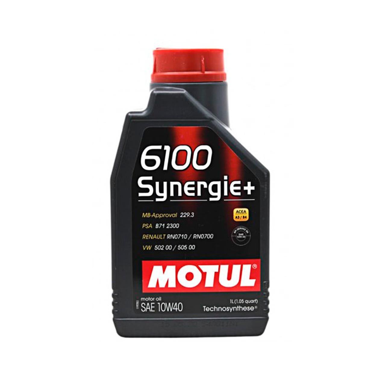 1 Litre 6100 Synergie+ 10w-40 Motor Yağı | Motul