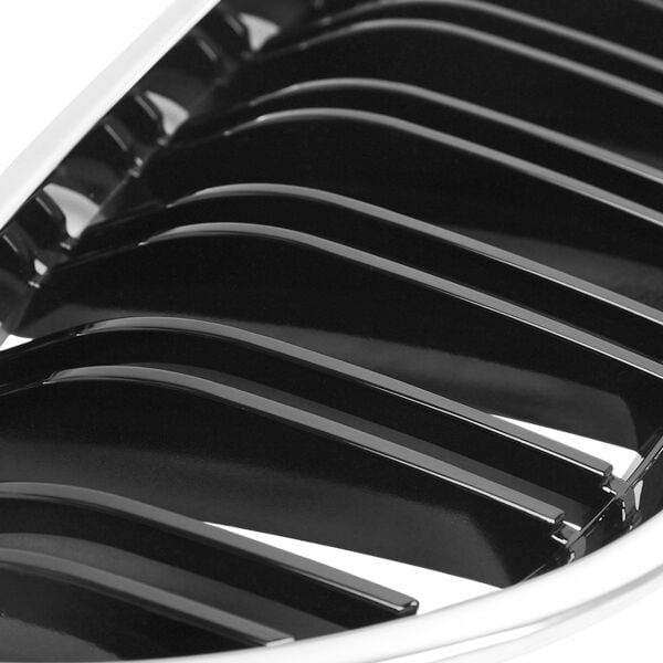 Bmw E60 LCI Krom Siyah Panjur Takımı - Çift Çıtalı ( 2003-09 ) | Wender