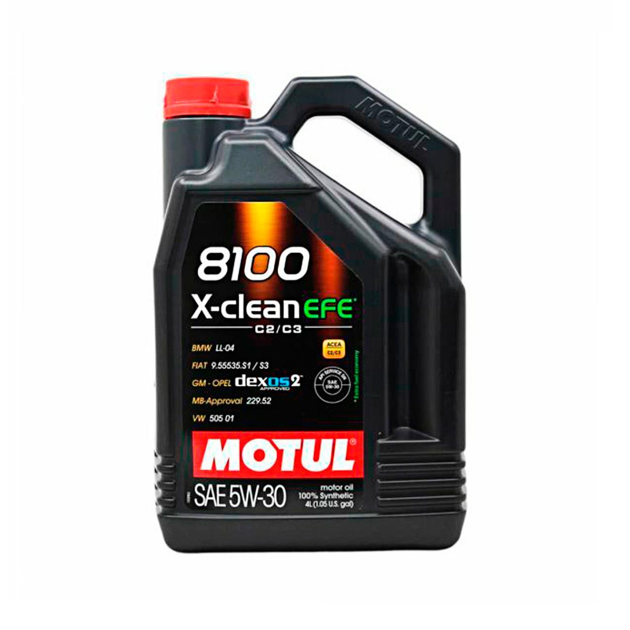 4 Litre 8100 X-CleanEfe 5w-30 Motor Yağı | Motul