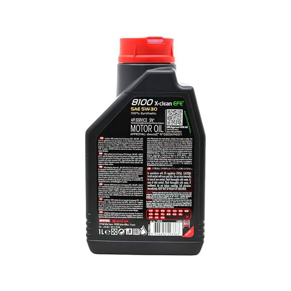 1 Litre 8100 X-CleanEfe 5w-30 Motor Yağı | Motul