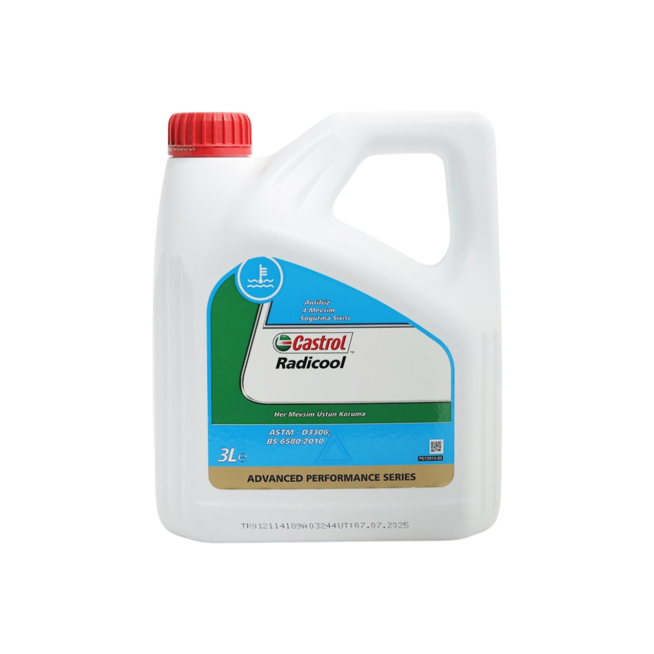 3 Litre Mavi Antifriz Radicool | Castrol