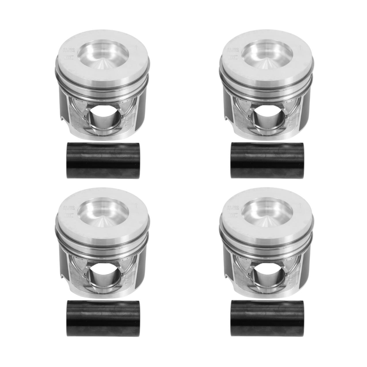 Bmw E84 E90 F10 F15 F25 F20 F30 - N47 Piston Segman 184PS - ( Std ) - 84.00mm (4 Adet) | Mahle