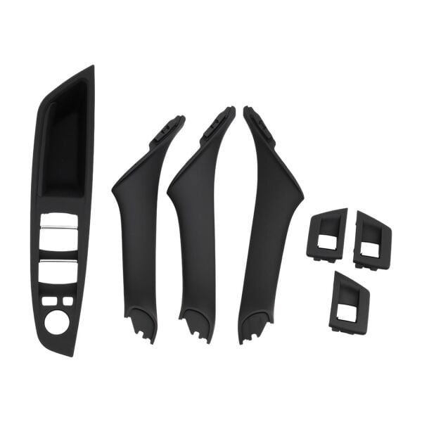 Bmw F10 Kapı Tutamak Seti - Siyah (Katlanır Aynalı Model) | Famalli