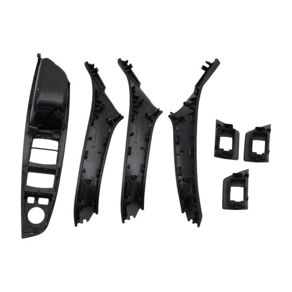 Bmw F10 Kapı Tutamak Seti - Siyah (Katlanır Aynalı Model) | Famalli