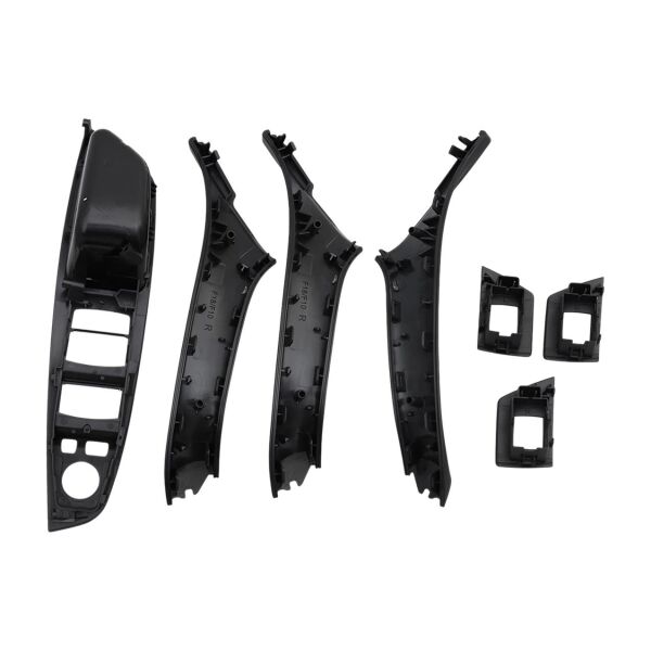 Bmw F10 Kapı Tutamak Seti - Siyah (Katlanır Aynalı Model) | Famalli