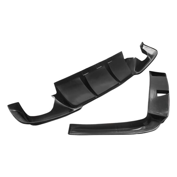 Bmw F10 Tampon Difüzörü Arka Set - ( Plastik ) | Yerli
