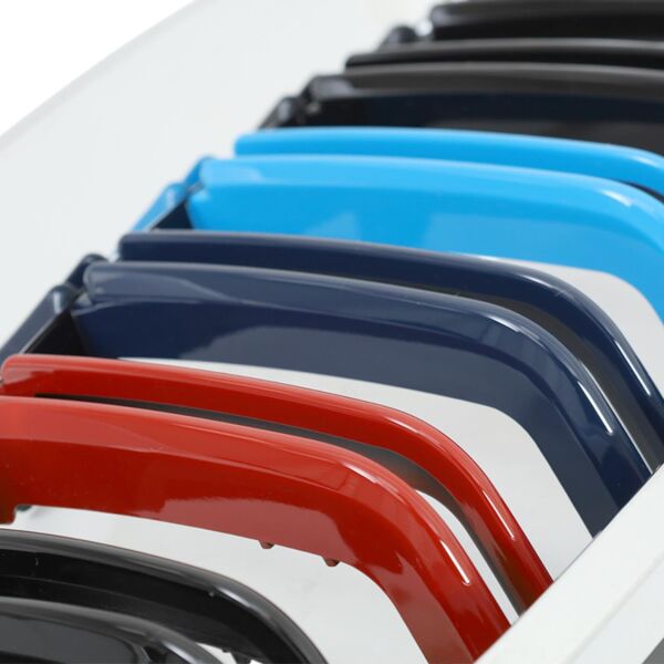 Bmw E60 Krom-Siyah M Renkli Çift Çıtalı Panjur Takımı 2004-09 | Wender