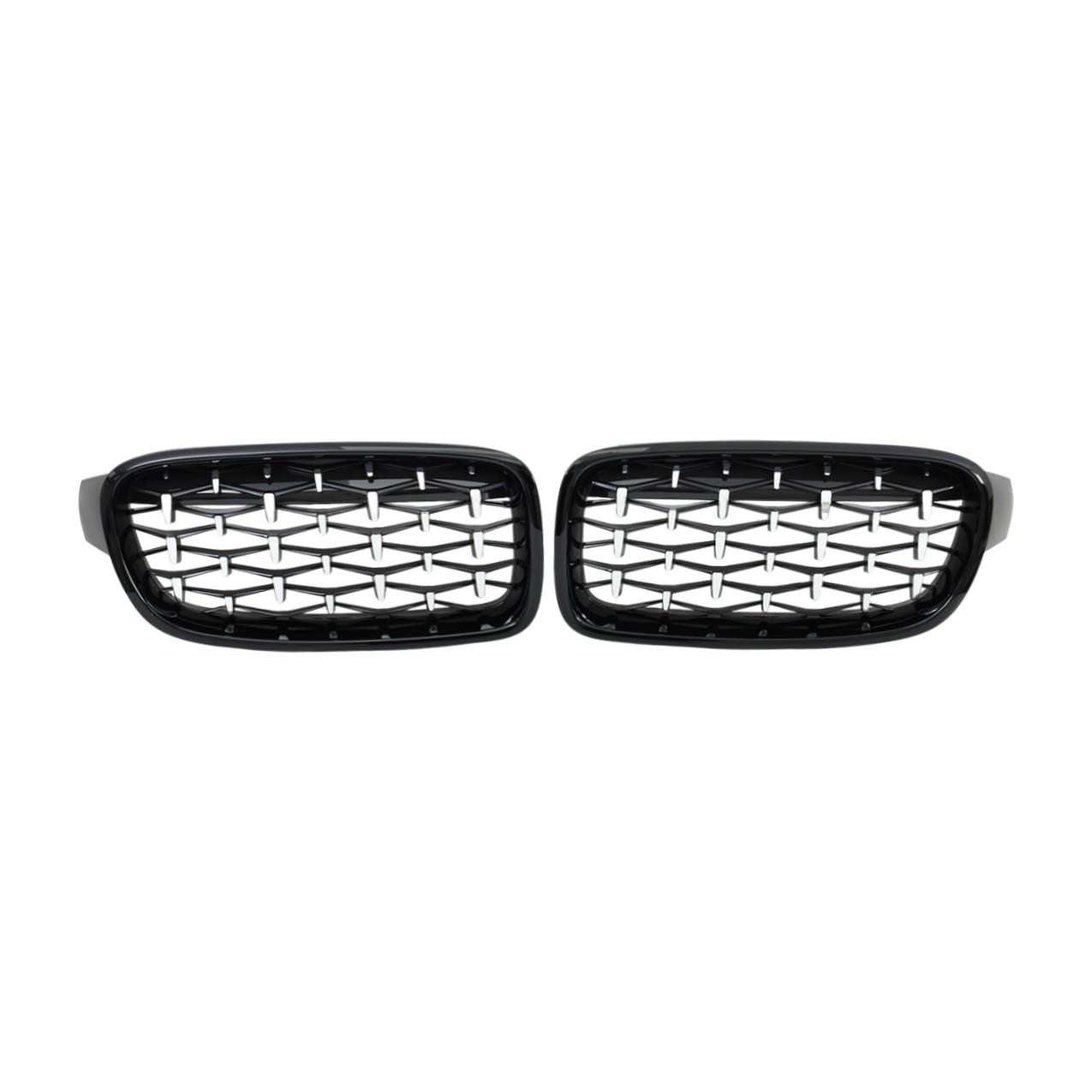 Bmw F30 Krom Siyah - Diamond Panjur Takımı 2012-18 | Wender