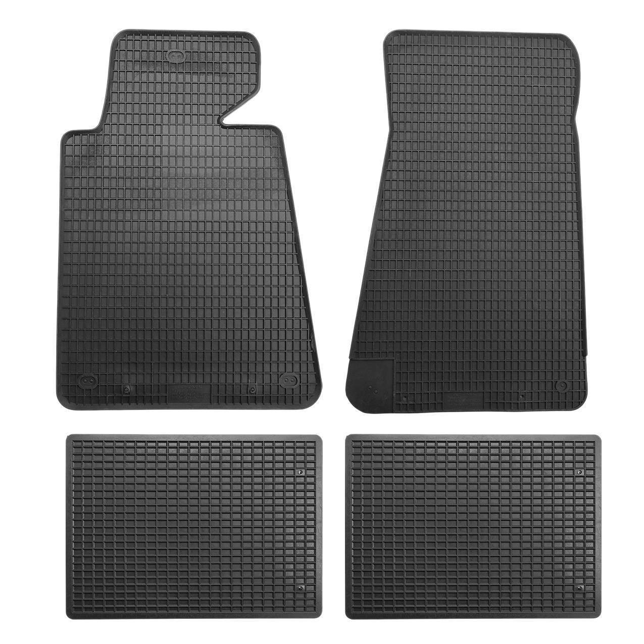 Bmw E34 Kauçuk Paspas Takımı - Siyah | Schonek