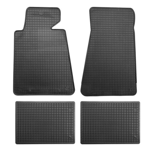 Bmw E34 Kauçuk Paspas Takımı - Siyah | Schonek