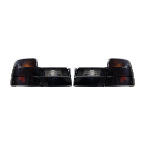 Bmw E34 Komple Stop Takımı ( İç-Dış ) - Siyah ( 87-95 )| Famalli