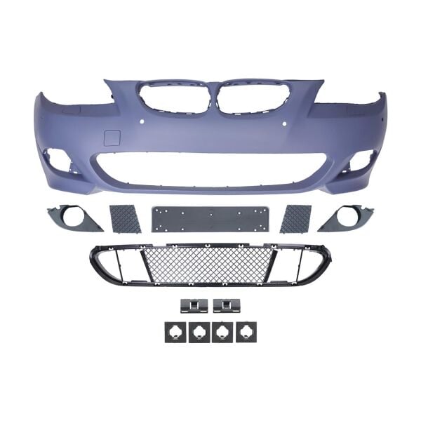 Bmw E60+LCI Ön M-Tech Tampon Dolu - PDCli 18mm | Far Yıkamalı | 2007-09 | Wender