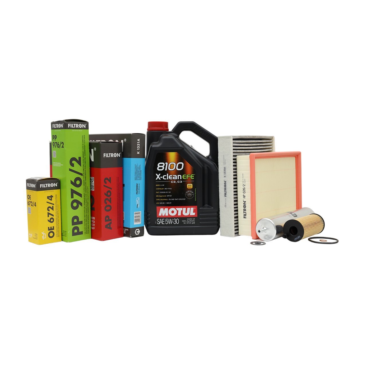 Bmw F20 F30 F32  N47 Motor Yağ Bakım Seti | Motul Yağ + Filtron Filtreler