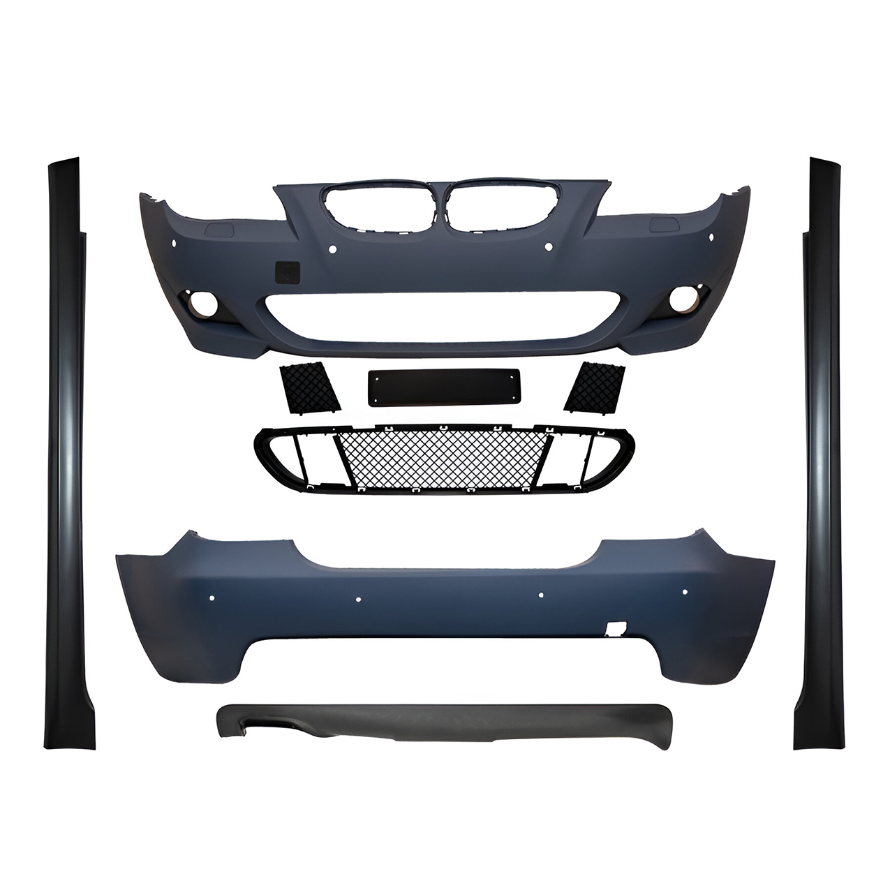 Bmw E60 LCI Gövde Kiti F Yık-lı - PDCli Ön Arka 18mm - Mrşp-li  - M-Tech - ( 2007-09 ) | Wender