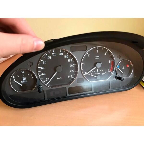 Bmw E46 Krom Gösterge Halka Seti