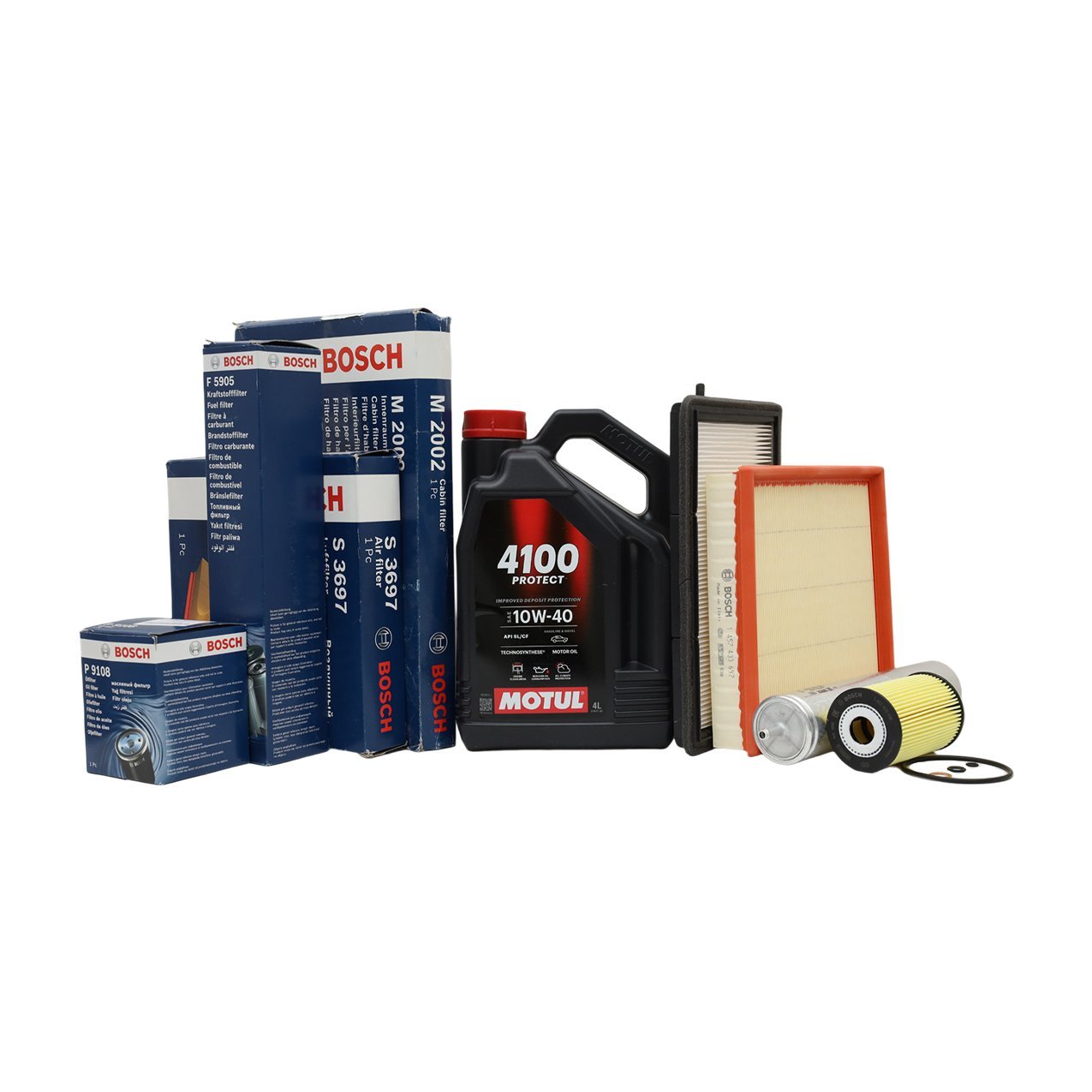 Bmw E36 M42 M43 M44 Motor Yağ Bakım Seti | Motul Yağ + Bosch Filtreler