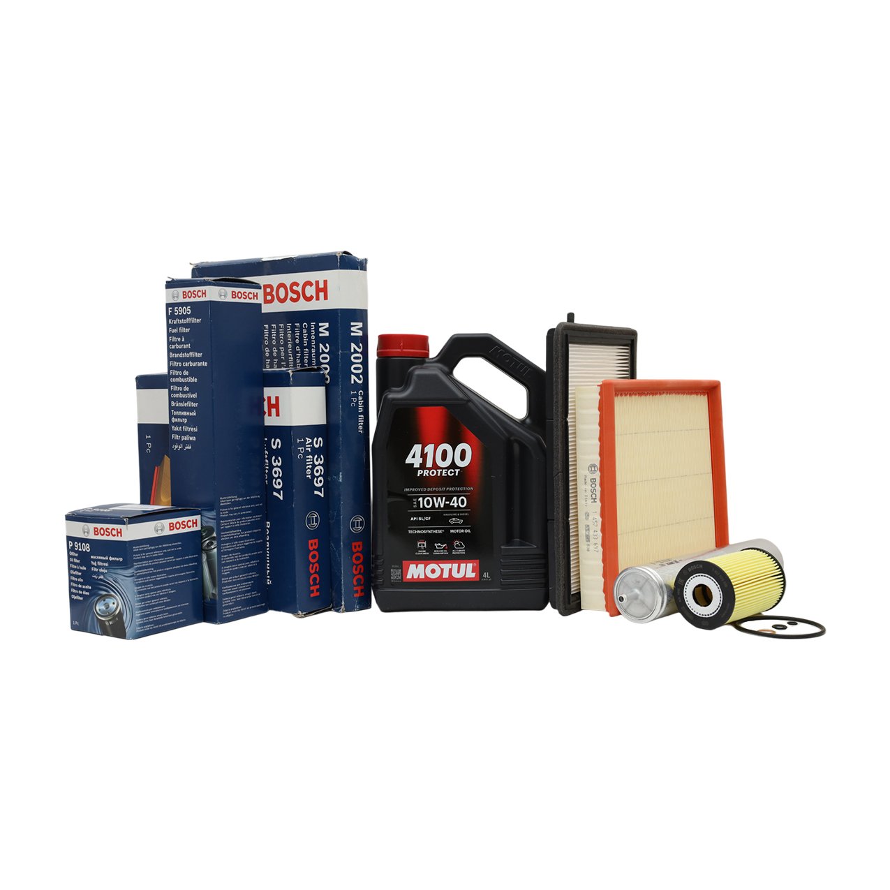 Bmw E36 M42 M43 M44 Motor Yağ Bakım Seti | Motul Yağ + Bosch Filtreler