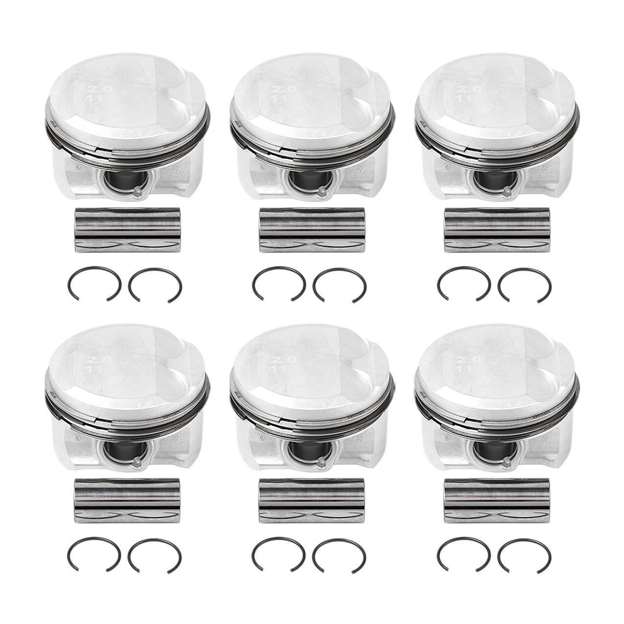Bmw E36 E46 E39 - M52 B20 Piston Segman - ( Std ) - 80.00mm (6 Adet) | Mahle